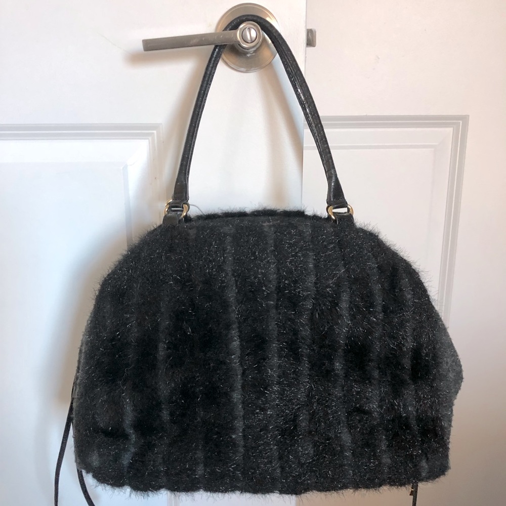 Kate Spade Large Faux Fur Bag